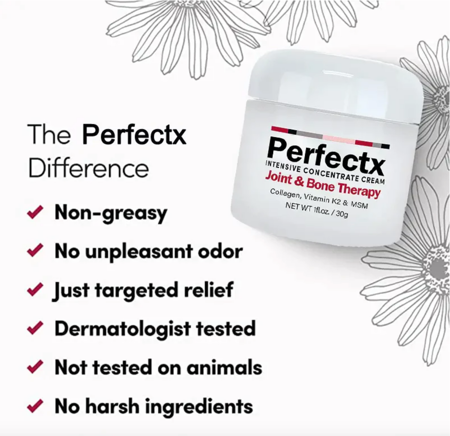GFOUK™ PERFECTX ÍZÜLETI ÉS CSONTGYÓGYÍTÓ KRÉM