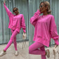 Kényelmes oversize pulóver és leggings szett