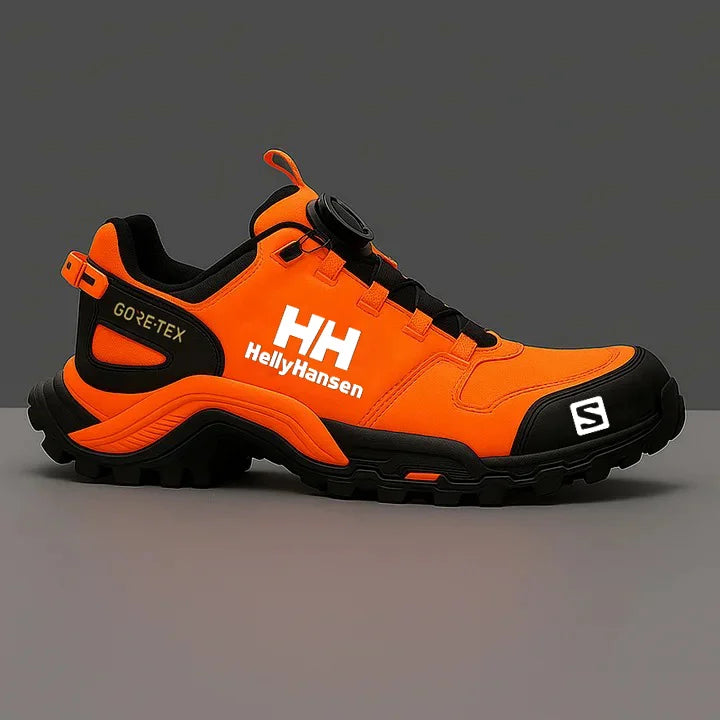 A Helly Hansen és a Salomon szúrás- és repedésálló férfi munkabakancsokat tervezett.