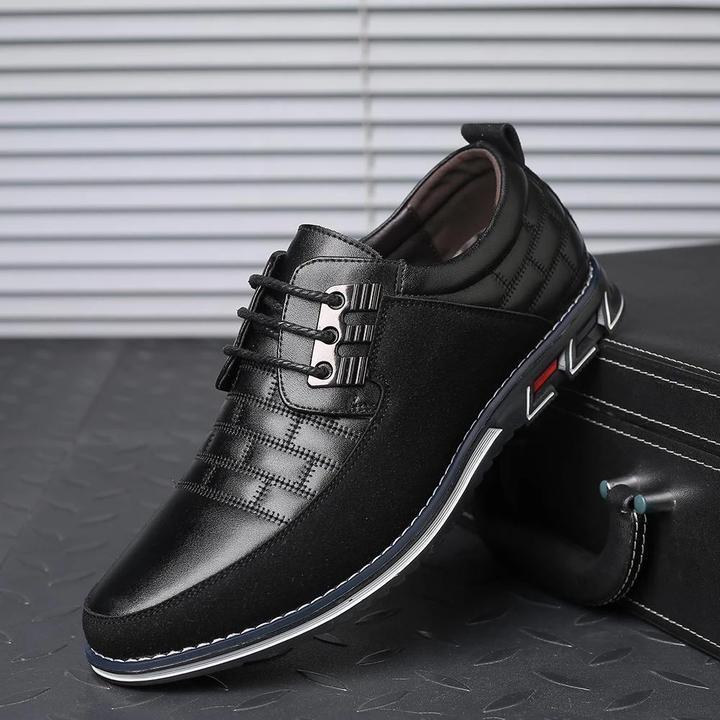 Gray Wolf™ bőr ortopéd csíkos derby