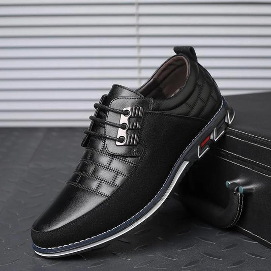 Gray Wolf™ bőr ortopéd csíkos derby