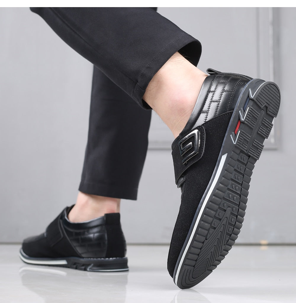 Gray Wolf™ bőr ortopéd csíkos derby