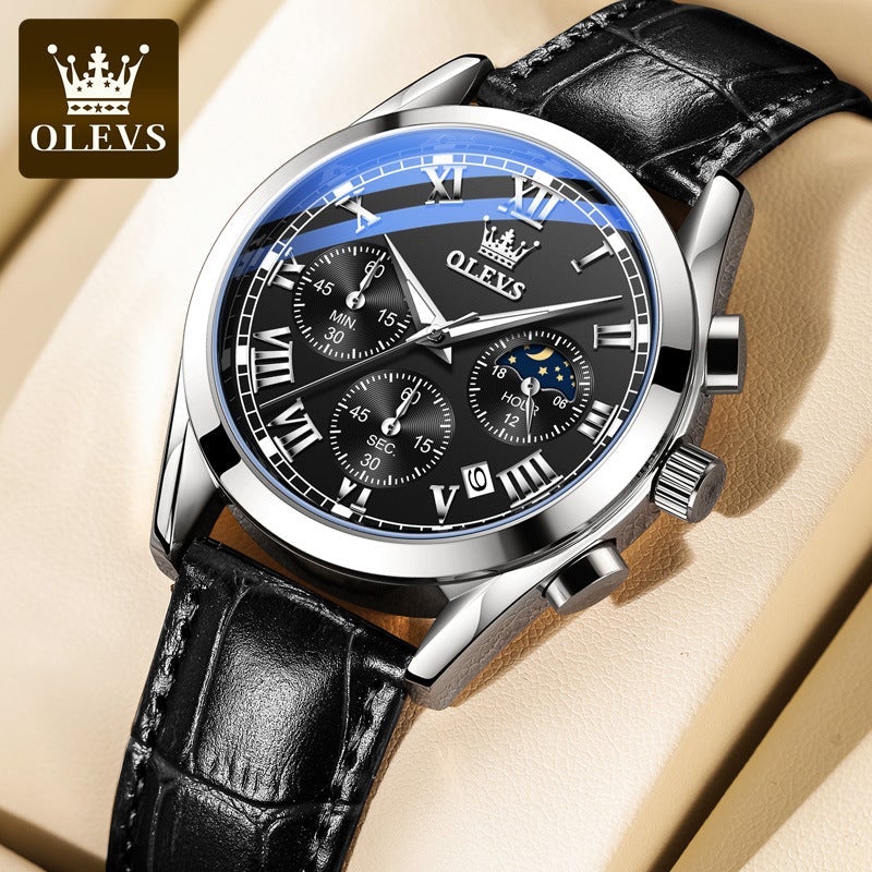 OLEVS® - Klasszikus sportóra [Svájci importált szerkezet] Egyedülálló ⌚