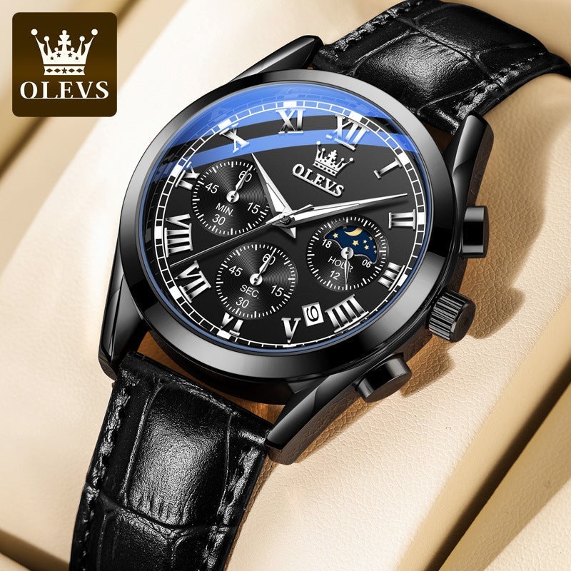 OLEVS® - Klasszikus sportóra [Svájci importált szerkezet] Egyedülálló ⌚