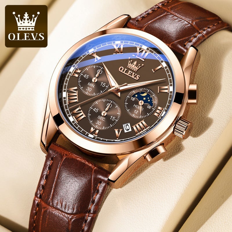 OLEVS® - Klasszikus sportóra [Svájci importált szerkezet] Egyedülálló ⌚